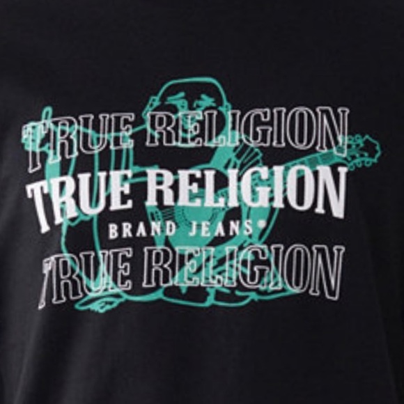 True Religion 3 Arch Buddha Tee NWT - Picture 6 of 7